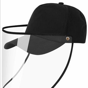Hat with face shield
